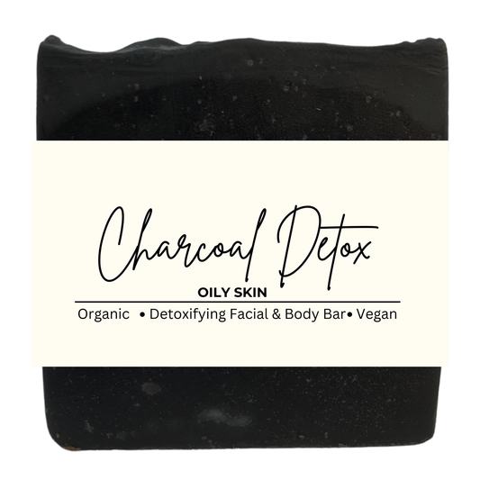 Charcoal Detox Soap – Detoxifying Face & Body Soap for Oily and Acne-Prone Skin