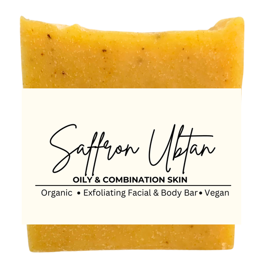 Saffron Ubtan Brightening Soap for Oily & Combination Skin