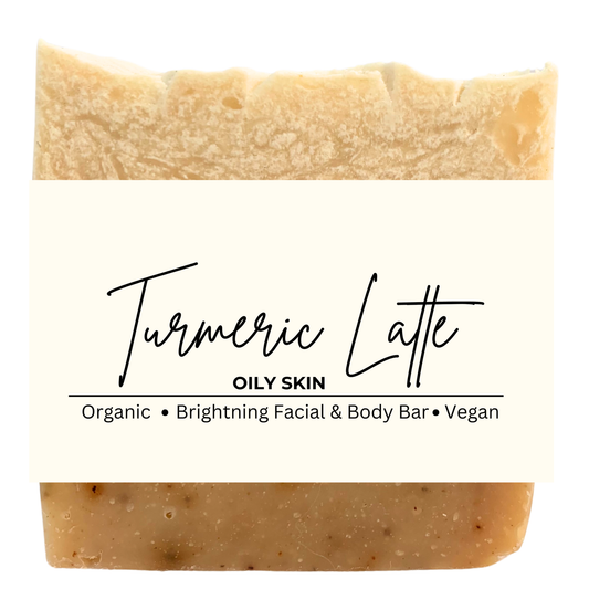 Turmeric Latte Soap – Brightening & Balancing Soap for Oily and Acne-Prone Skin