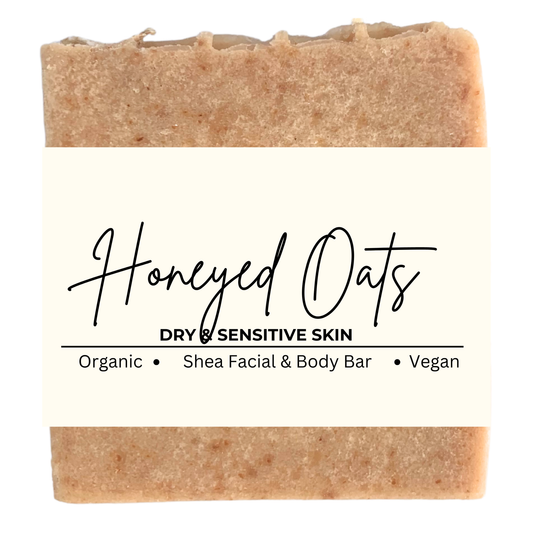 Honey Oats Soap – Moisturizing & Soothing Soap for Dry, Sensitive Skin