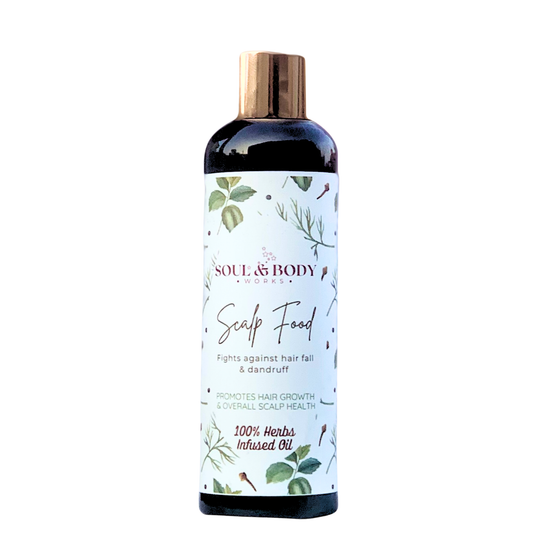 Scalp Food  Hair Oil – Powerful Herbal Hair Oil for Growth, Dandruff & Hair Fall Control